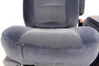 1999 - 2007 Ford Super Duty Front Bucket Seats, Denim Blue Cloth Fits 73+ Trucks