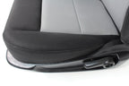 1998 - 2010 Ford Ranger Seats, 60-40 Split Bench, Black Gray Cloth, Regular Cab