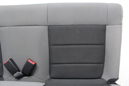 2007 - 2018 Jeep Wrangler JK (2-Door) Gray Cloth Rear Seat 2008 2009 2010 2011