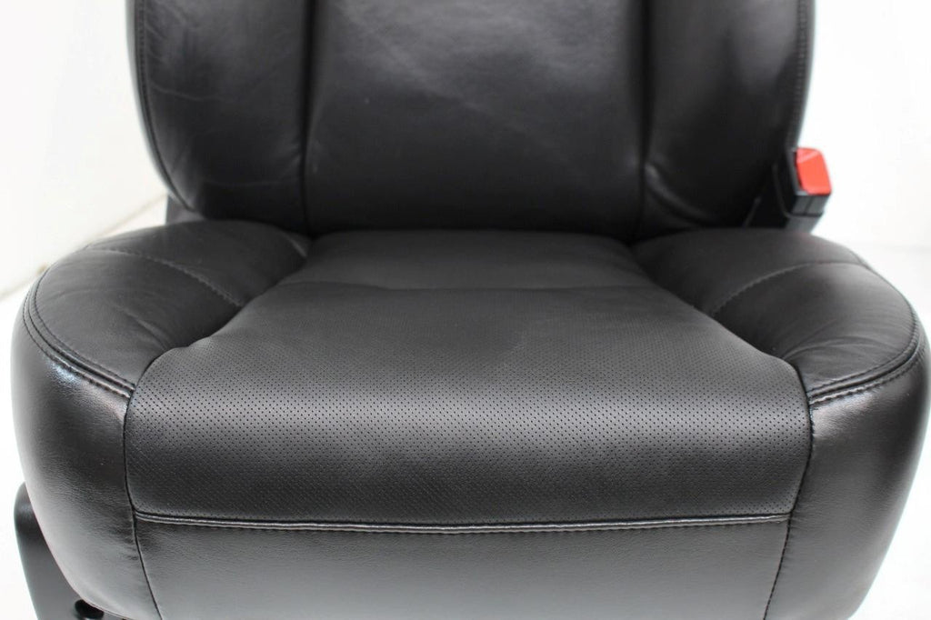 2007 - 2014 Sierra Chevy Silverado Front Seats, LTZ Black Leather Heated Cooled