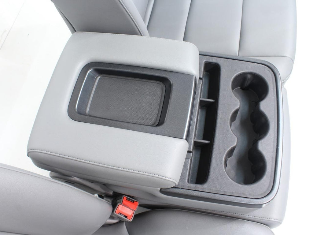 2014 - 2019 Sierra Chevy Silverado Front Seats Set, Work Truck Bench Gray Vinyl
