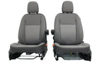 2015 - 2026 Ford Transit Seats, Dark Gray Cloth, Manual w/ Dual Armrests Lumbar