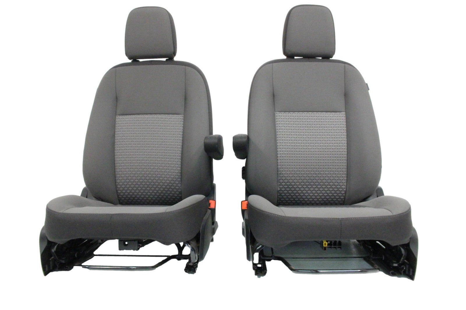 2015 - 2026 Ford Transit Seats, Dark Gray Cloth, Manual w/ Dual Armrests Lumbar