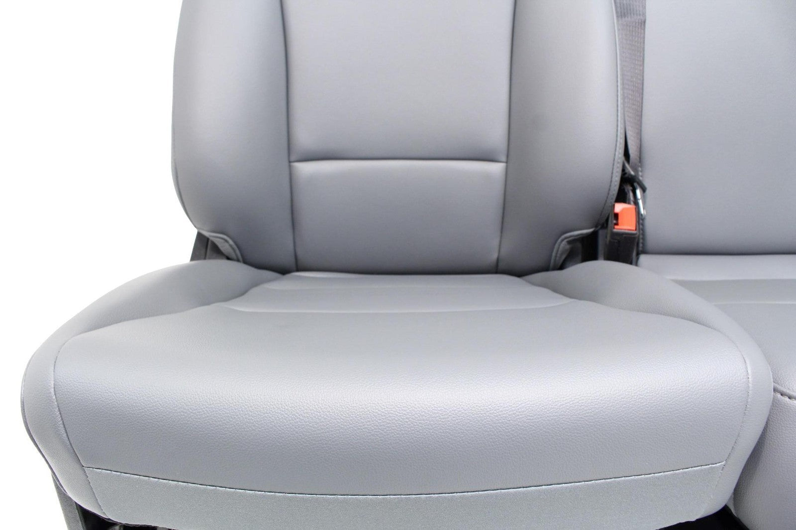 2023 - 2026 Ford Super Duty Front Seats, XL Slate Gray Vinyl Manual w/ Jumpseat
