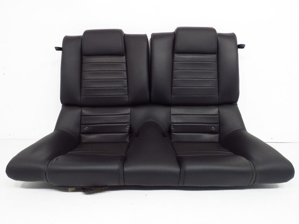 2005 - 2009 Ford Mustang Seats, Coupe GT Black Leather Power Driver w/ Rear Seat