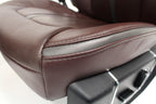 2015 - 2022 Ford F150 Super Duty Platinum Seats Set, Brunello Leather Heat Cool