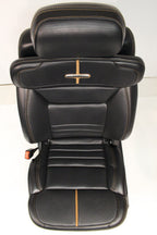 2023 + Ford Super Duty Platinum Front Seats, Black Leather Max Recline Massaging