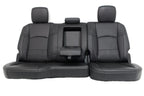 2009-2024 Dodge Ram Rebel Black Leather Heated & Cooled Front and Rear Seats