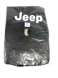2018 + Jeep Wrangler  Spare Tire Cover 18” 6CD411X7AC Black Leather  w/ Camera