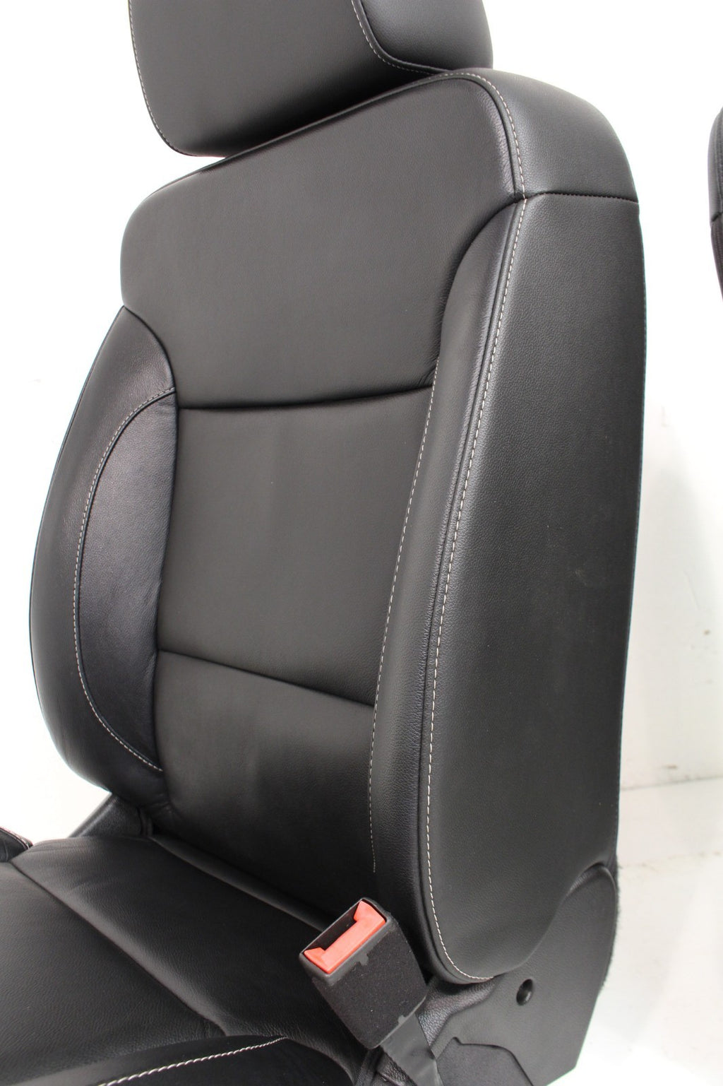 2014 - 2019 GM Sierra Silverado LTZ Front Seats, Black Leather, Powered Heated