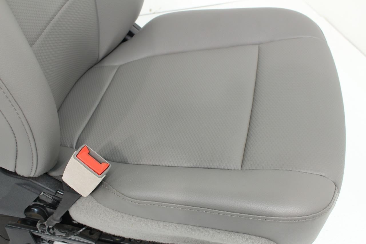 2015 - 2022 Ford F150 & Super Duty Front Seat Pair, All Cabs XL Earth Gray Vinyl