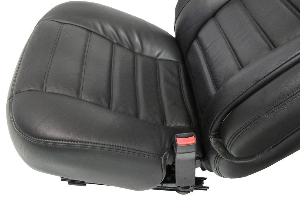 2003 - 2007 Hummer H2 Front Seats, Black Leather Powered Heated OEM