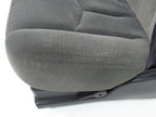 1999 - 2006 GM Sierra Silverado Front Seats Set, Manual Dark Gray Cloth 40-20-40