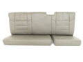 2008 - 2010 Ford Super Duty Supercab Ext Cab Rear Seats,  Stone Gray Leather OEM