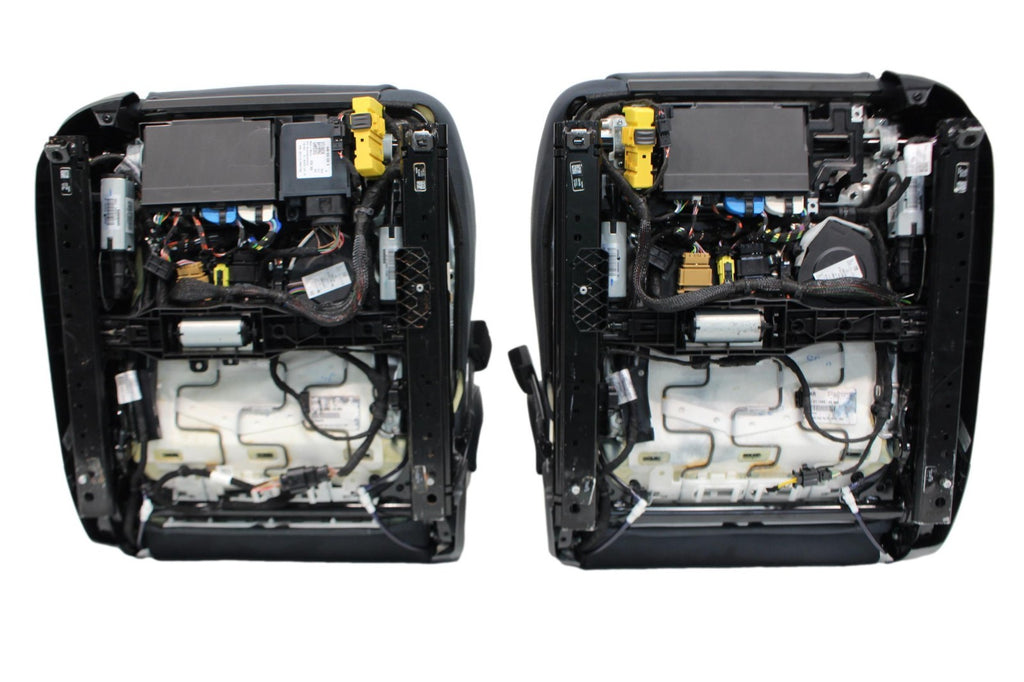 2020 2024 Porsche 911 992 Sport Seats 18-Way Graphite Blue Leather Cognac Stitch