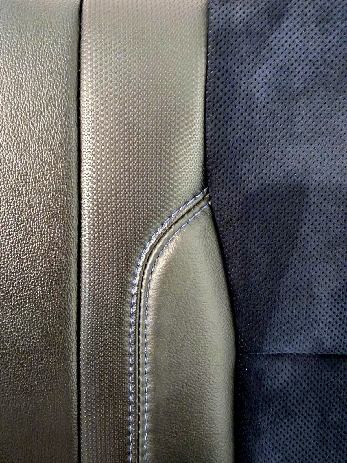 2015 - 2020 Ford F150 Raptor Crew Cab Back Seat, Rhapsody Blue Accents Recaro