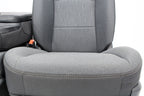 2019 - 2024 Ram HD Front Bench Seat, Charcoal Black Cloth Manual w/ Center Seat