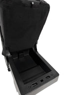 2015-2025 F150 Super Duty Console → Jump Seat Conversion Kit Black Leather Gray
