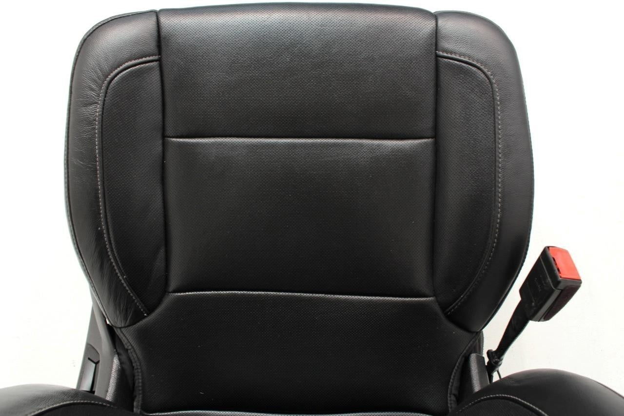 2014-2019 Sierra Chevy Silverado Front Seats, LTZ Black Leather, Heated Cooled
