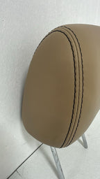 2011 - 2014 OEM Ford F150 Headrest, Front, Camel Tan Leather, Black Stitching