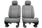 2015 - 2022 Ford F150 Super Duty Front Seats, XLT Power Earth Gray Cloth Heated