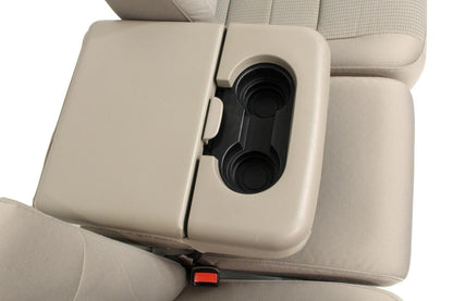 1999-2010 Ford Super Duty Stone Gray Cloth Bucket Seats with Folding Jump Seat