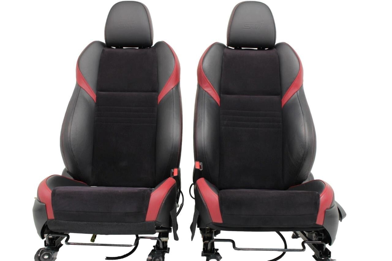 15-19 Subaru WRX STI Interior Kit Seats Door Panels Carbon Fiber Dash Trim OEM