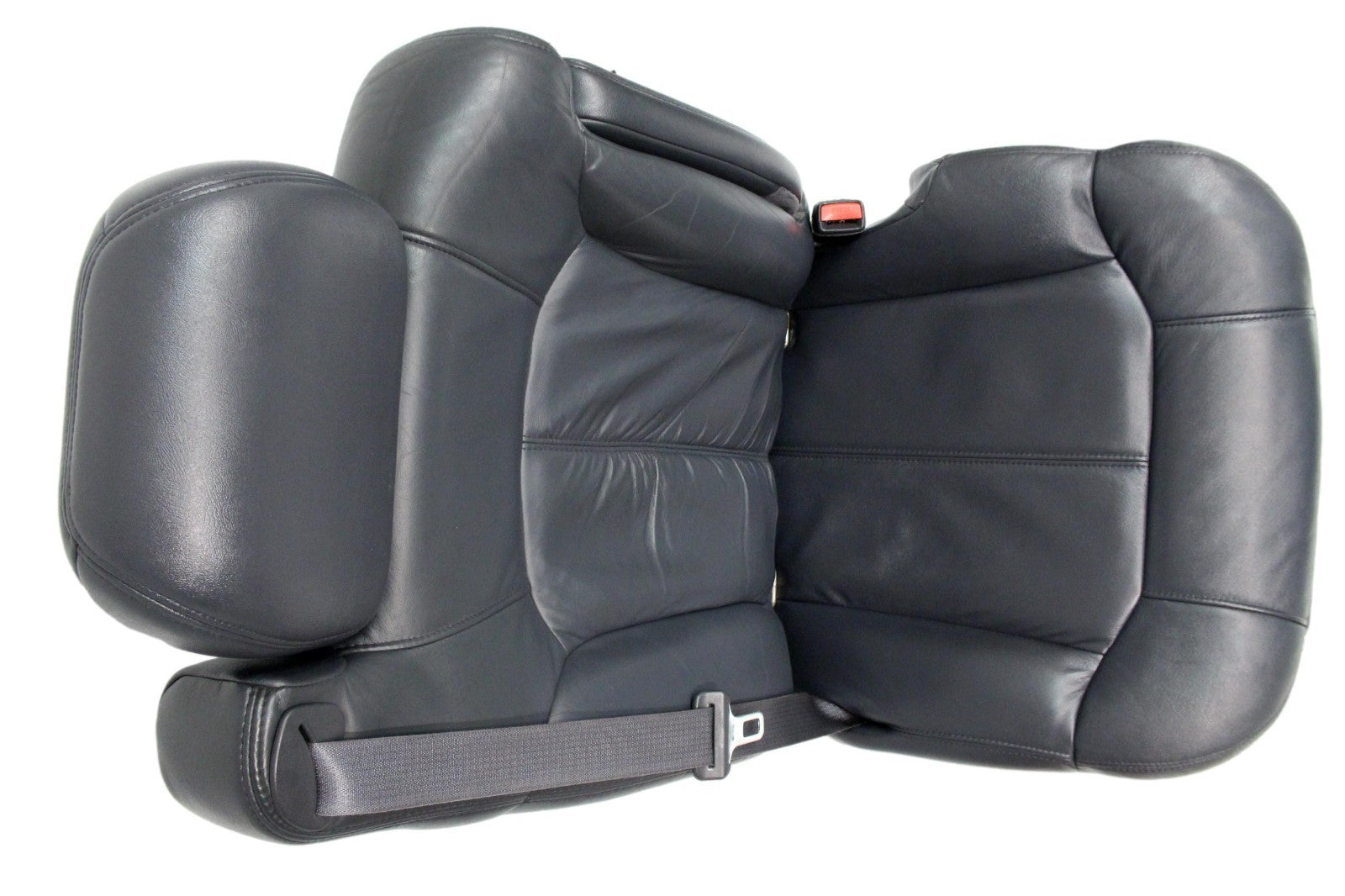 1999 - 2002 GMC Sierra Chevy Silverado Seats, Graphite Off-Black Leather, Power