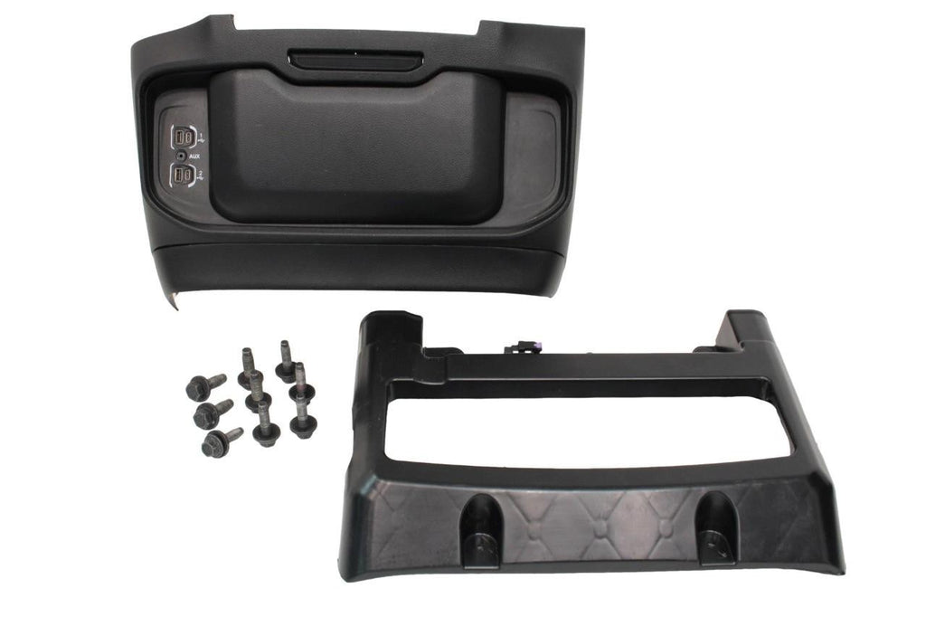 2019 - 2025 Dodge Ram 1500 Center Jumpseat & Install Kit & Trim, Gray Cloth OEM