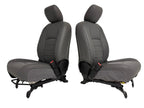 2009 - 2018 Dodge Ram Seats Set Crew Cab, Alea Gray Leather w/ OEM Power Driver
