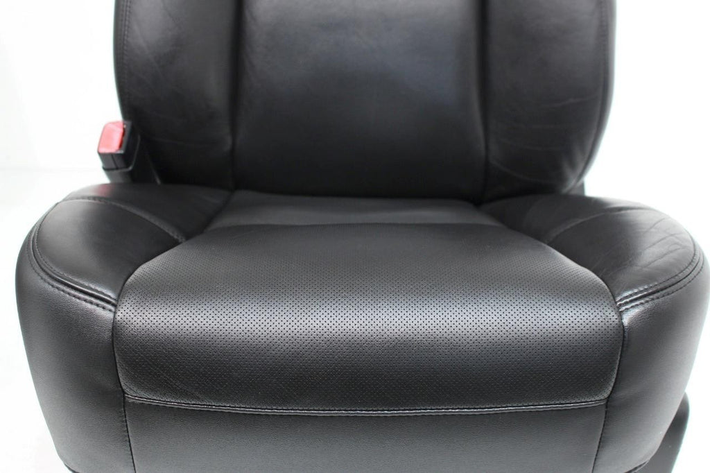2007 - 2014 Sierra Chevy Silverado Front Seats, LTZ Black Leather Heated Cooled