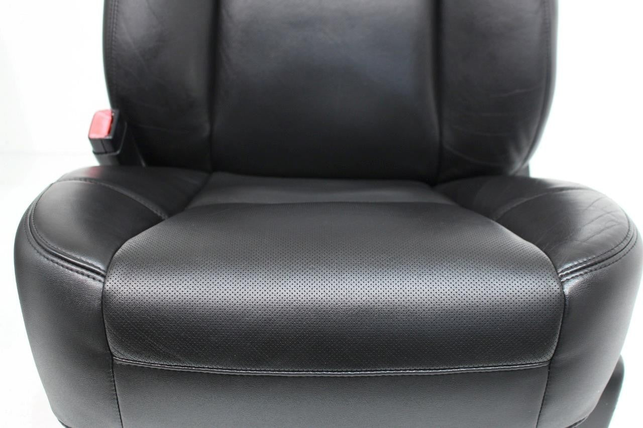 2007 - 2014 Sierra Chevy Silverado Front Seats, LTZ Black Leather Heated Cooled