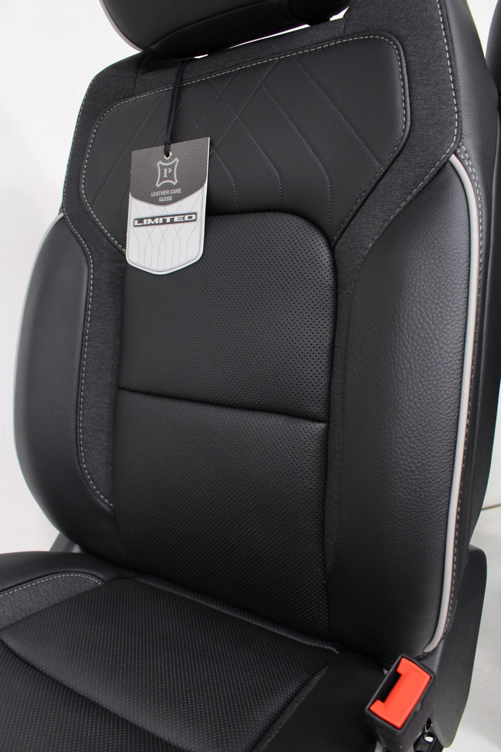 2019 - 2026 Ram 1500 Seats, Crew Cab Set, Limited Black Quilted Leather Massage