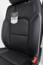 2019 - 2026 Ram 1500 Seats, Crew Cab Set, Limited Black Quilted Leather Massage