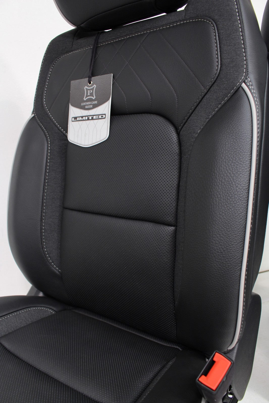 2019 - 2026 Ram 1500 Seats, Crew Cab Set, Limited Black Quilted Leather Massage