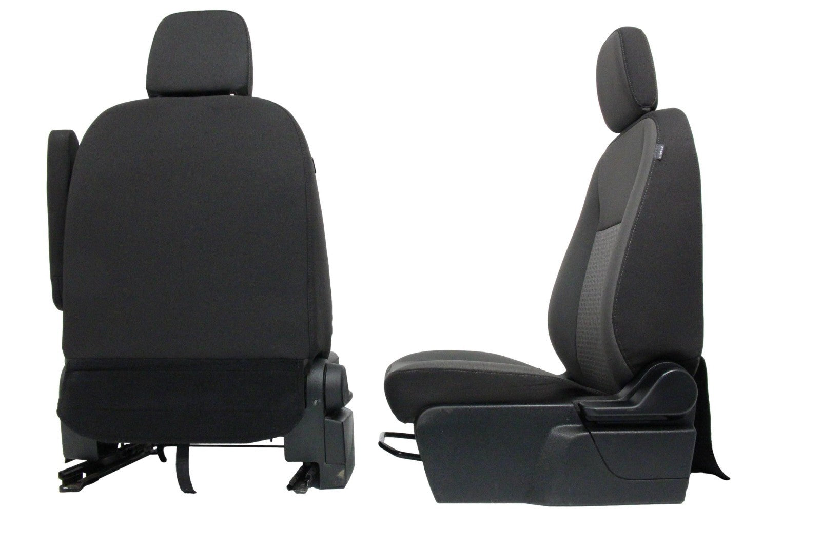 2015 - 2026 Ford Transit Seats, Dark Gray Cloth, Manual w/ Dual Armrests Lumbar