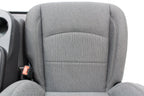 2019 - 2024 Ram HD Front Bench Seat, Diesel Gray Cloth Manual w Center Jump Seat
