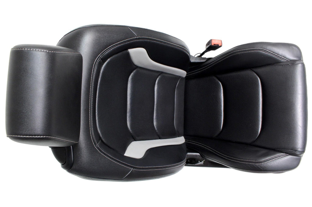 2016 - 2024 Camaro Front Seats, 2LT Black Leather Heated Ventilated Powered