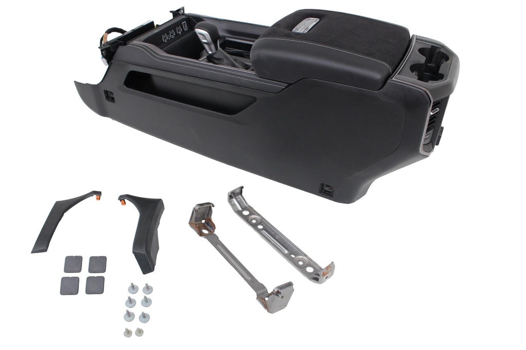 2019 - 2026 Ram 1500 Interior Crew Cab, RHO Black Leather, Seats Console Panels