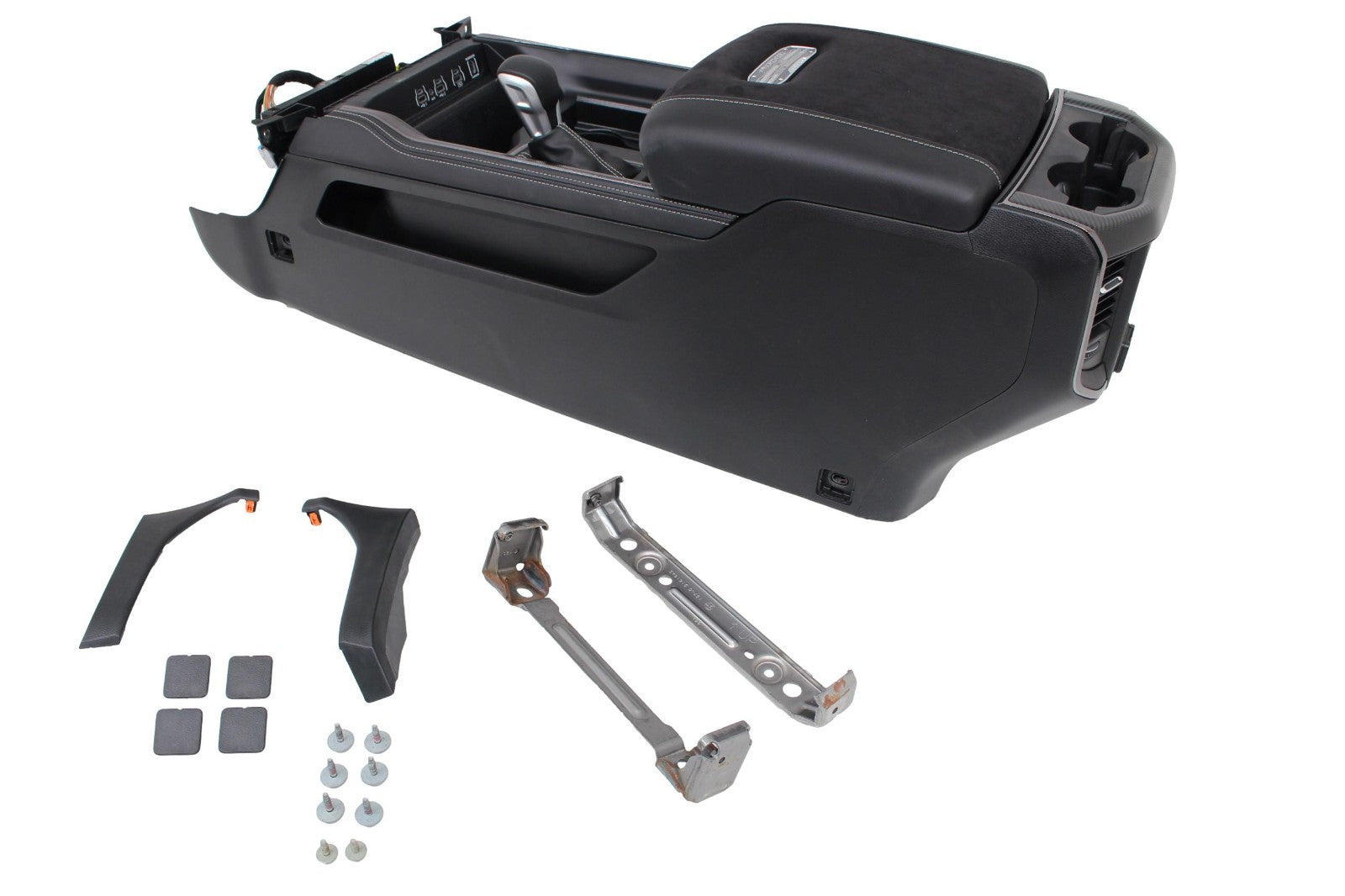 2019 - 2026 Ram 1500 Interior Crew Cab, RHO Black Leather, Seats Console Panels