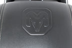 2019 - 2026 DT Ram 1500 Center Console, Black Leather w/ Logo, Wireless Charging