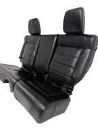 2007-2018 Jeep JK JKU 4-Door Wrangler Unlimited Seats Set, Black Leather Heat