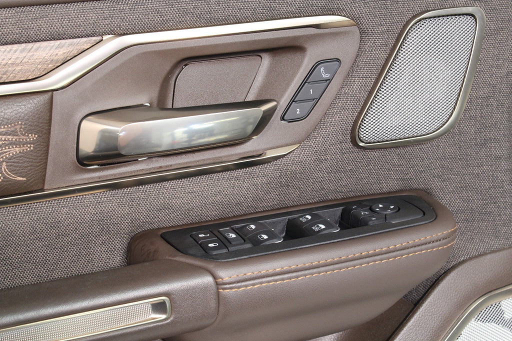 2019 - 2026 Ram 1500 Door Panels Limited Longhorn Brown Crew Cab New OEM Removal