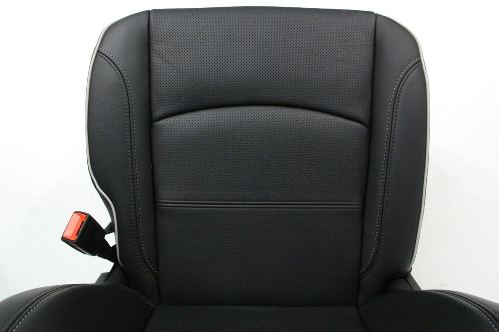 2019 - 2026 Ram 2500 3500 HD Seats Set, Rebel Black Leather Crew Cab Heat Cool