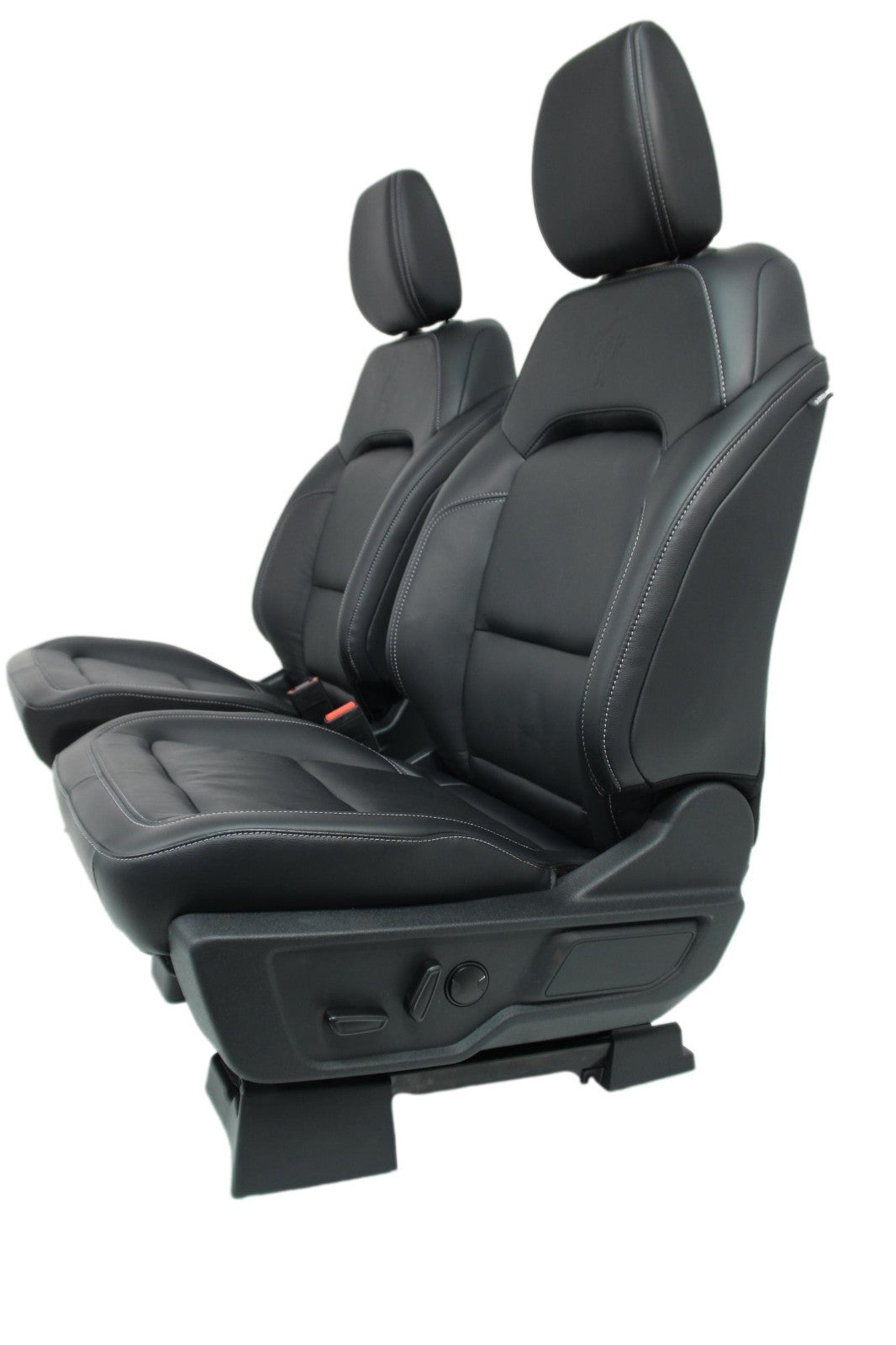 2021 - 2026 Ford Bronco Seats Set, 4-Door Outer Banks Black Leather Heated OEM