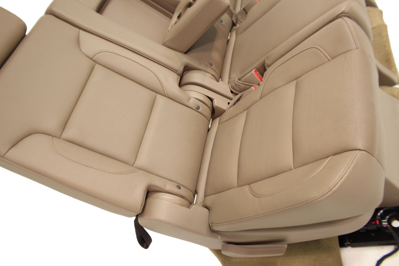 2015-2020 Yukon XL Suburban 2nd Row Bench Seat, LTZ Tan Leather Powered Heated