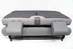 2007 - 2018 Jeep Wrangler JK (2-Door) Gray Cloth Rear Seat 2008 2009 2010 2011