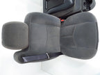 1999 - 2006 GM Sierra Silverado Front Seats Set, Manual Dark Gray Cloth 40-20-40