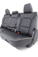 2019 - 2026 Ram 1500 Seats, Crew Cab Set, Limited Black Quilted Leather Massage