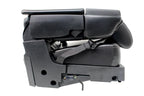 15-24 Ford F150 F250 F350 Super Duty Jump Seat Center Console Black Leather Kit